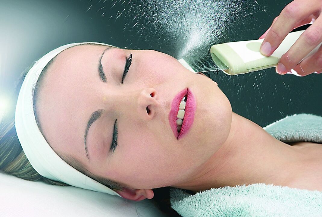 ultrasonic facial cleanser for rejuvenation