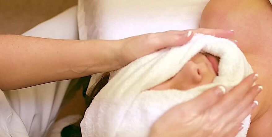 Massage technology with towels