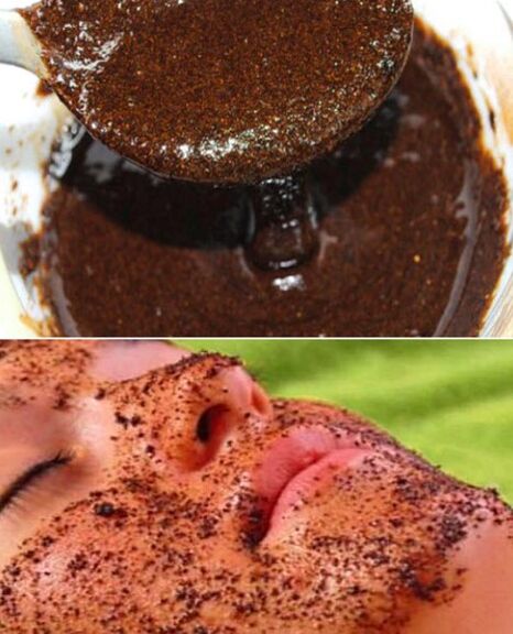 Pill mask with coffee beams